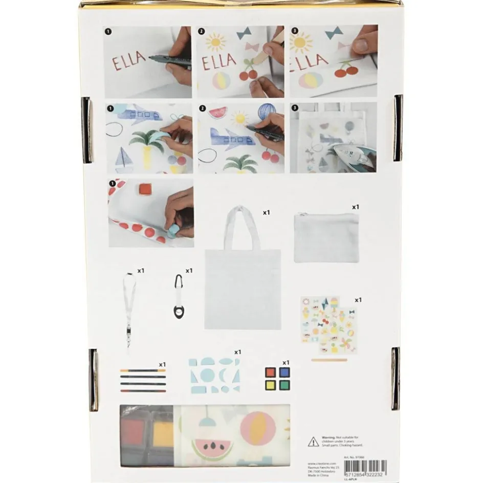 Creativ Company DIY textile kit| Finished Articles|Diy-Kits, Textiles And Yarn
