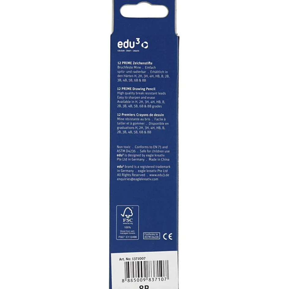 EDU3 edu Drawing Pencil| Pencils And Chalks