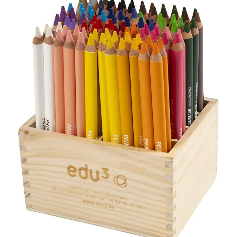 EDU3 edu Jumbo Coloured Pencils| Paints And Painting Accessories|Pencils And Chalks