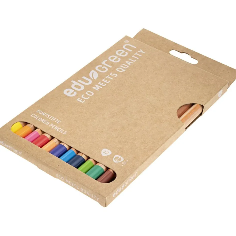 EDU3 Edugreen Jumbo Coloured Pencils| Pencils And Chalks