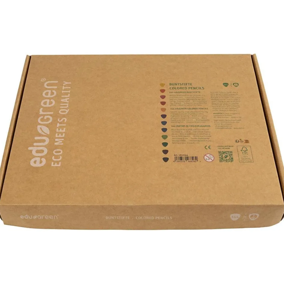 EDU3 Edugreen Jumbo Coloured Pencils| Paints And Painting Accessories|Pencils And Chalks