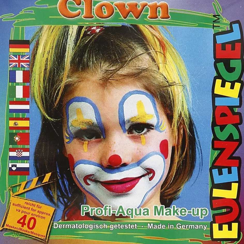 Eulenspiegel Face Paint - Motif Set| Indoor Play|Face Paint And Accessories