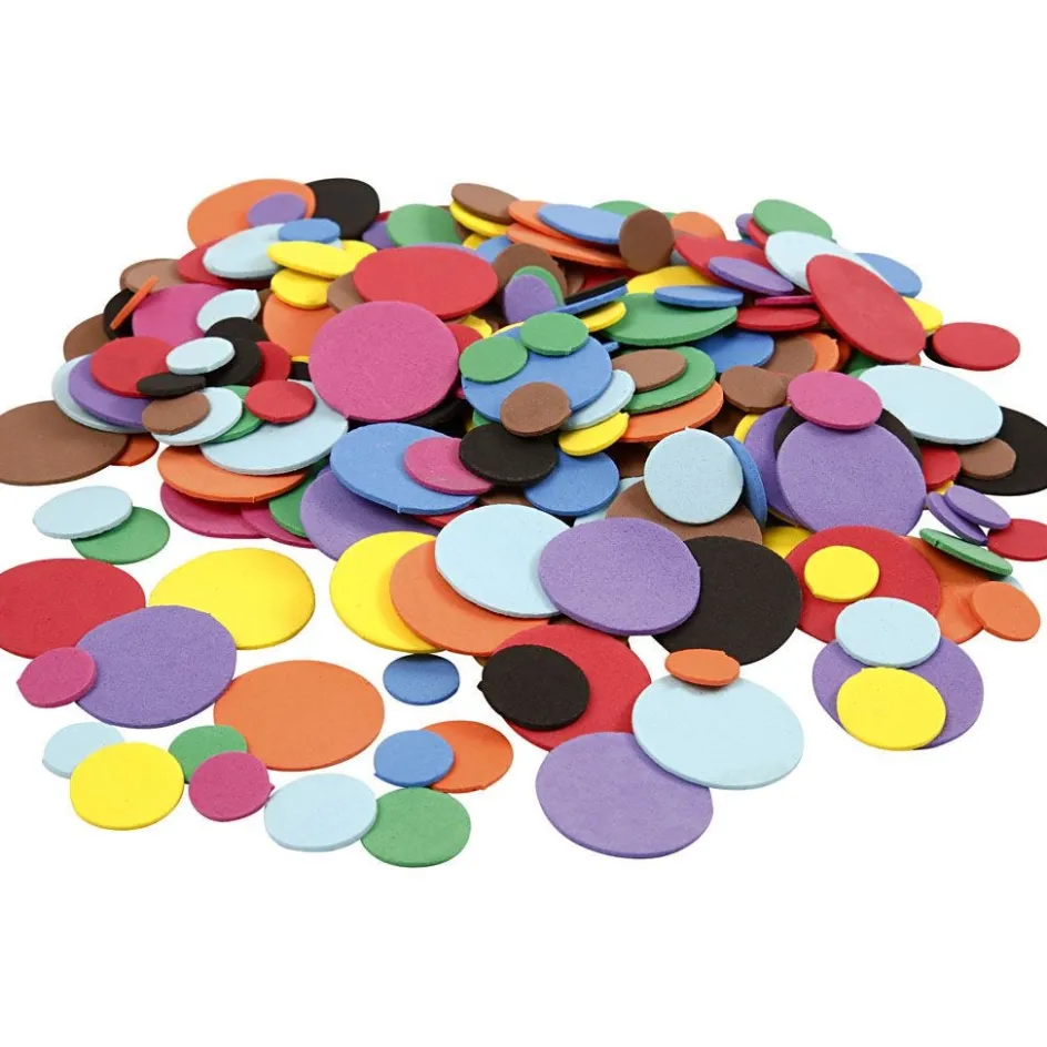 Creativ Company EVA Foam Circles| Small Decorations