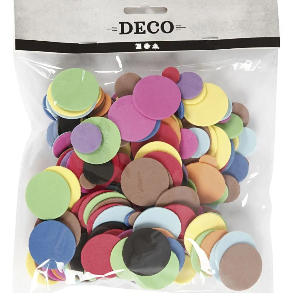 Creativ Company EVA Foam Circles| Small Decorations