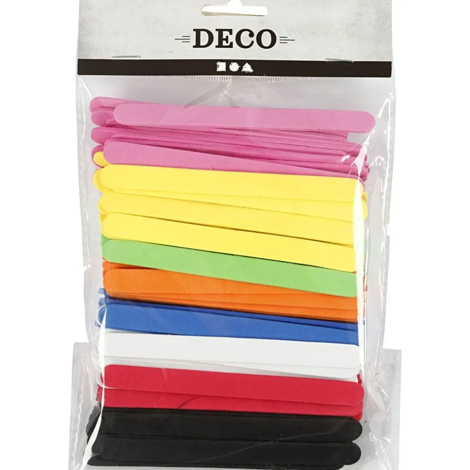 Creativ Company EVA Foam Ice Lolly Sticks| Lolly Sticks And Construction Tools