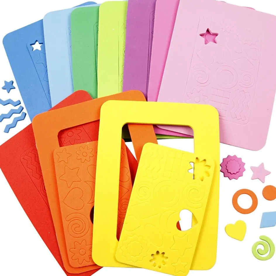 Creativ Company EVA Foam Photo Frames| Moss Rubber