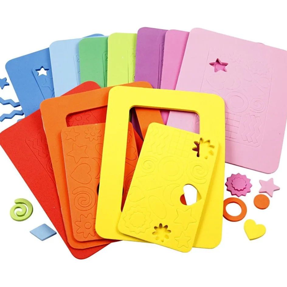 Creativ Company EVA Foam Photo Frames| Moss Rubber