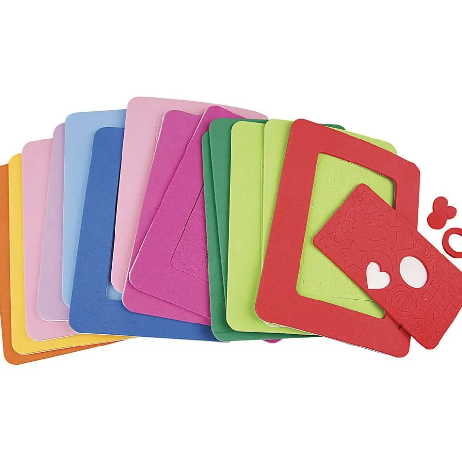 Creativ Company EVA Foam Photo Frames| Moss Rubber