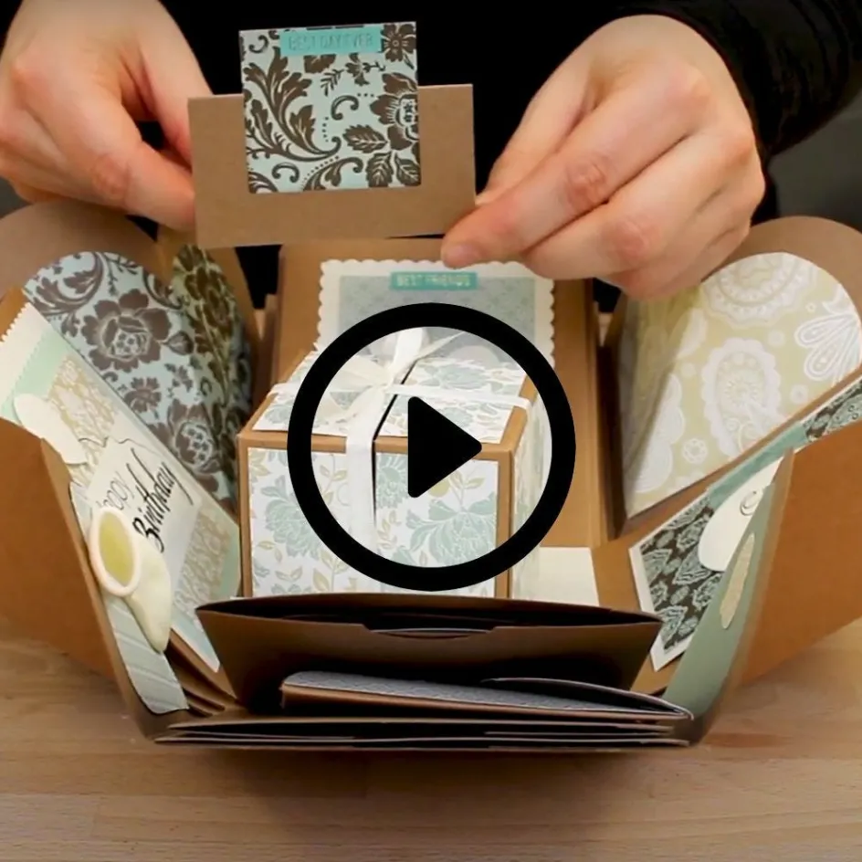Creativ Company Explosion box| Gift Wrap
