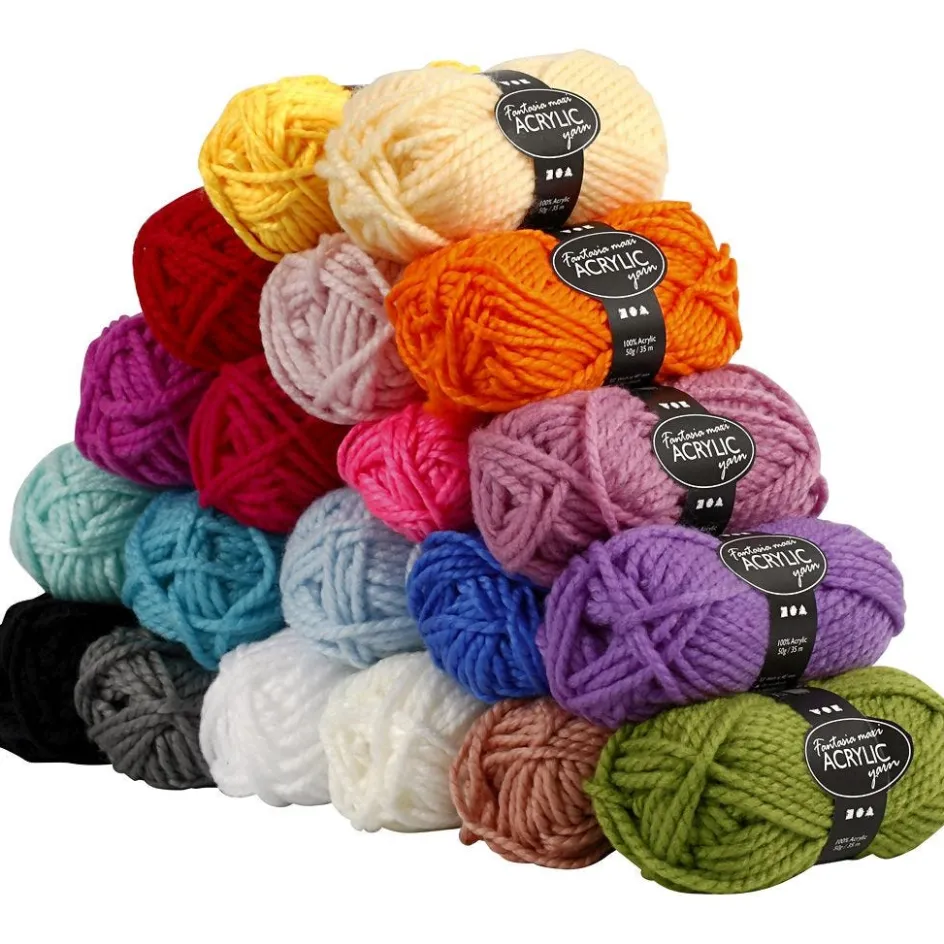 Creativ Company Fantasia Acrylic Yarn| Yarn