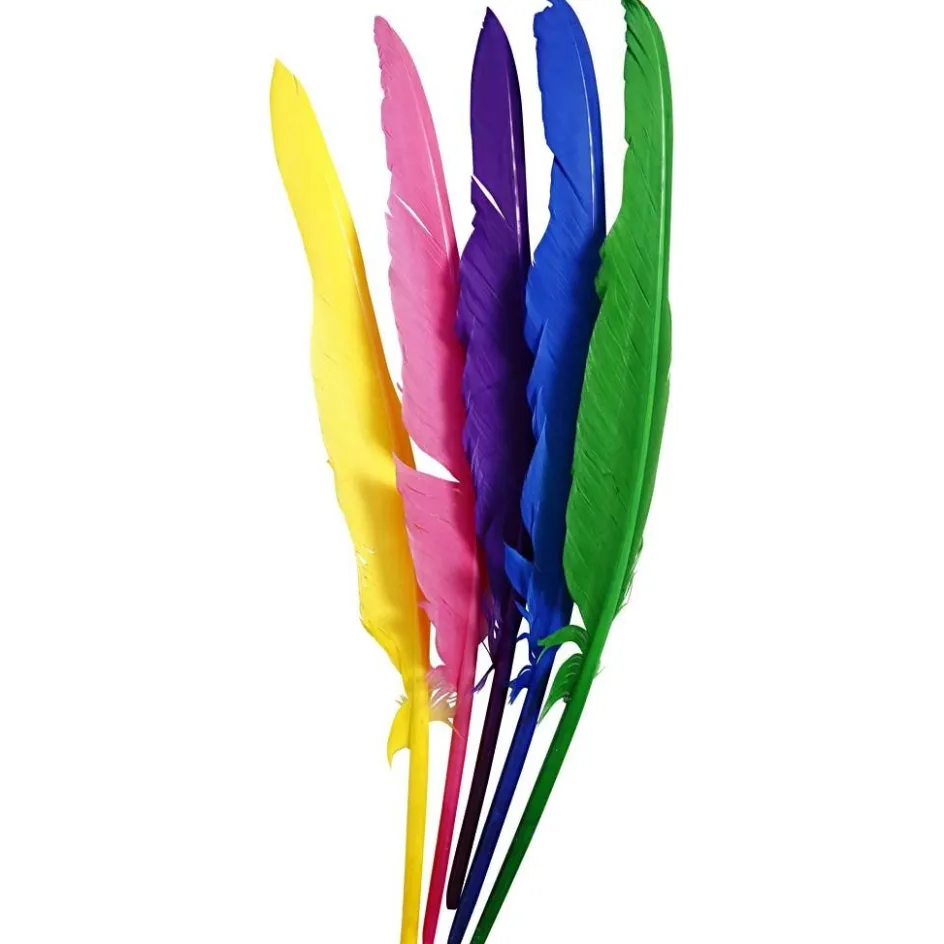 Creativ Company Feathers| Feathers, Pom-Poms And Pipe Cleaners