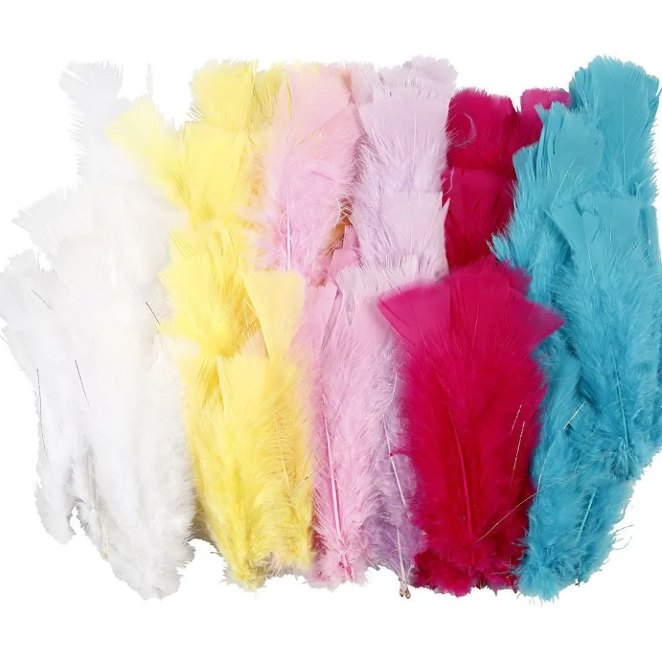 Creativ Company Feathers| Basic Items And Tools|Feathers, Pom-Poms And Pipe Cleaners