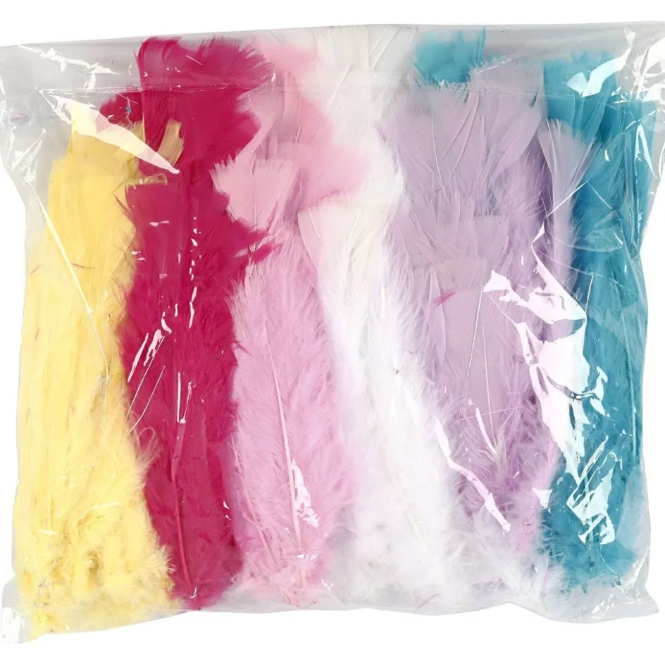 Creativ Company Feathers| Basic Items And Tools|Feathers, Pom-Poms And Pipe Cleaners