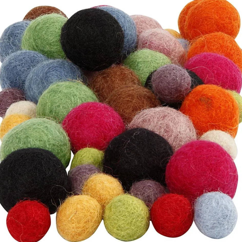 Creativ Company Felt Balls| Wool