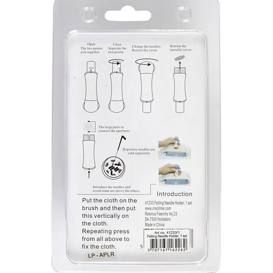 Creativ Company Felting Needle Holder| Wool