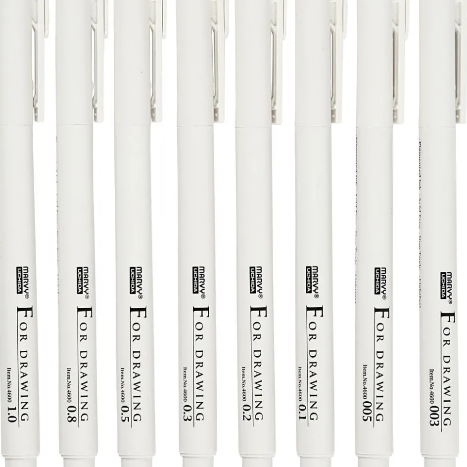 Creativ Company Fine Line Drawing Markers| Office Supplies