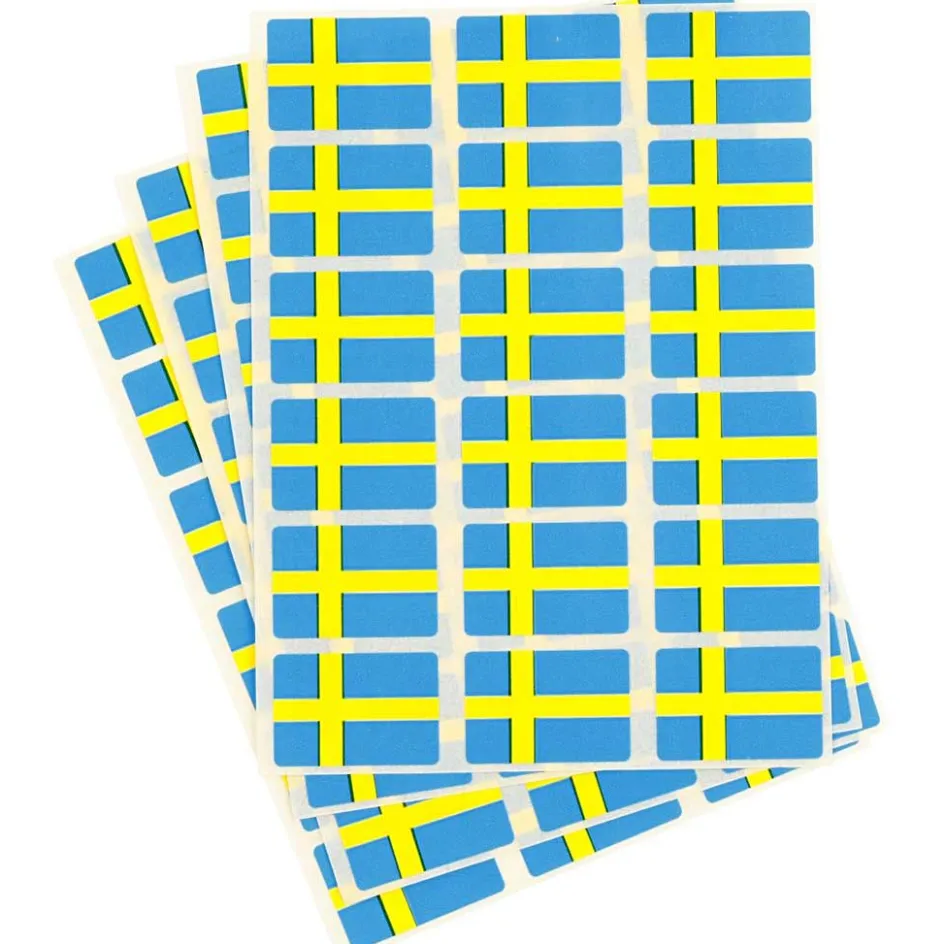 Creativ Company Flag Stickers| Party Items