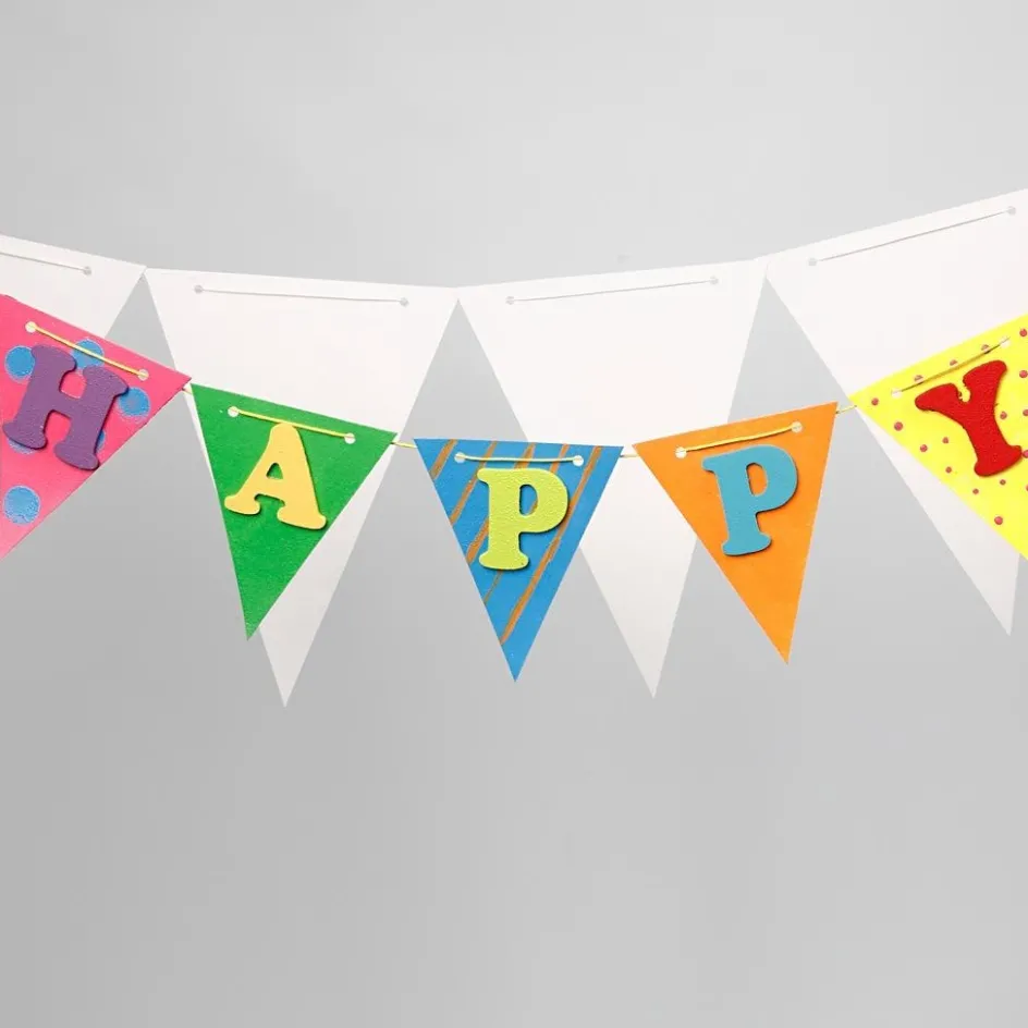 Creativ Company Flags| Paper Decorations And Paper Figures