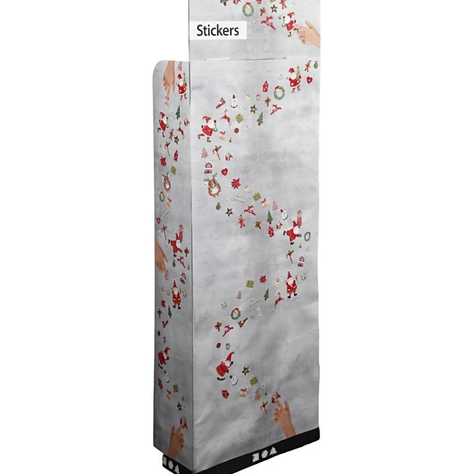 Creativ Company Floor display with stickers| Stickers And Vintage Die-Cuts