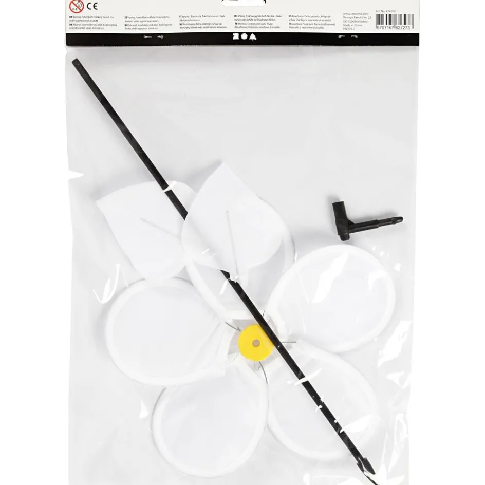 Creativ Company Flower Windmill| Advent Gifts And Calendar Gifts|Finished Articles