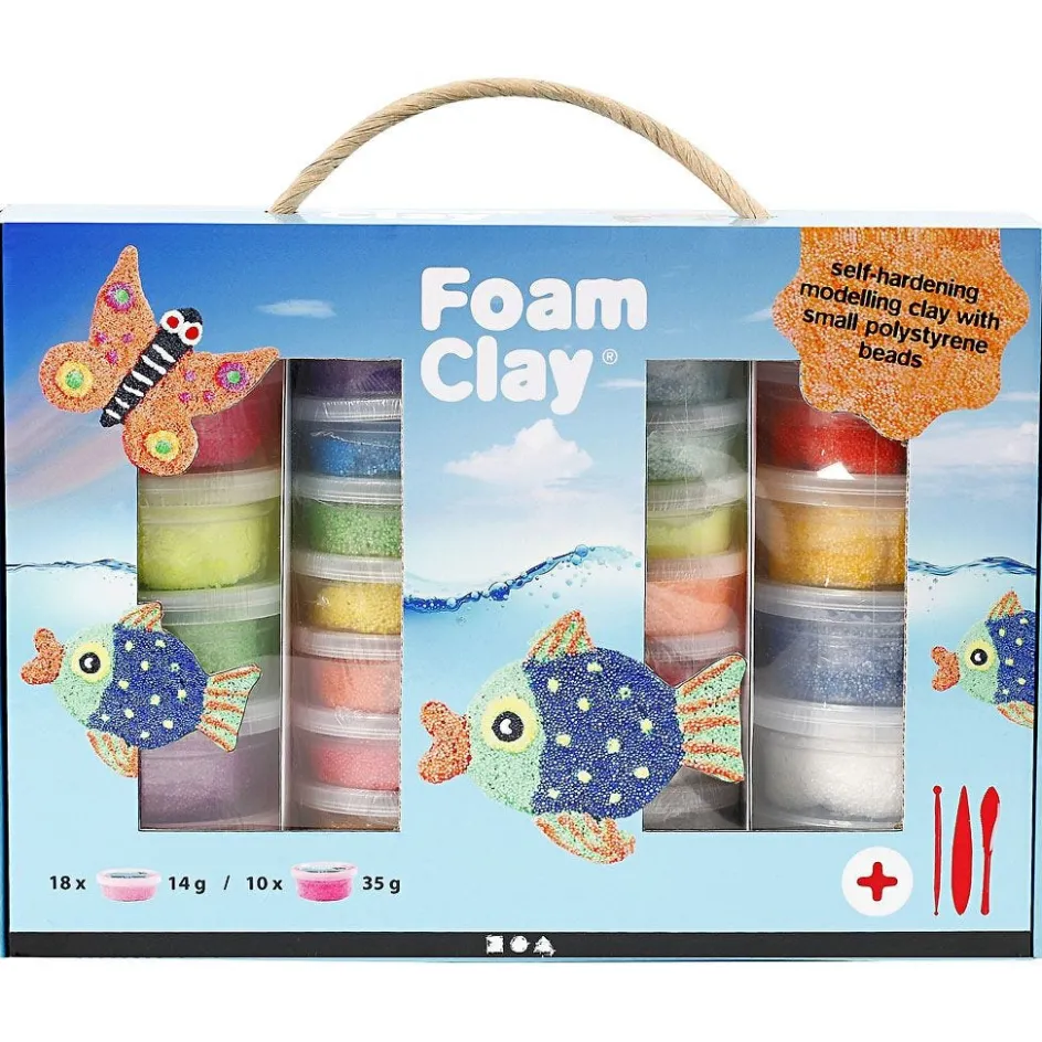 Foam Clay ® Gift Box| Air Drying Clay And Modelling Compounds