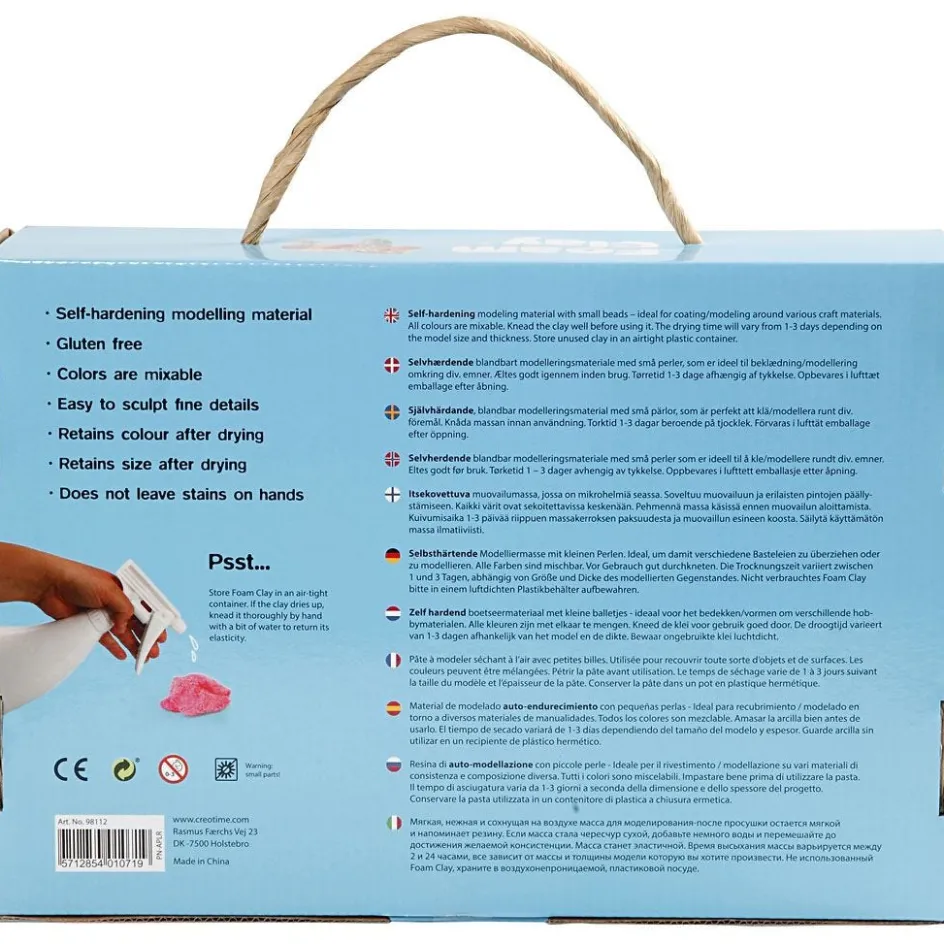 Foam Clay ® Gift Box| Air Drying Clay And Modelling Compounds