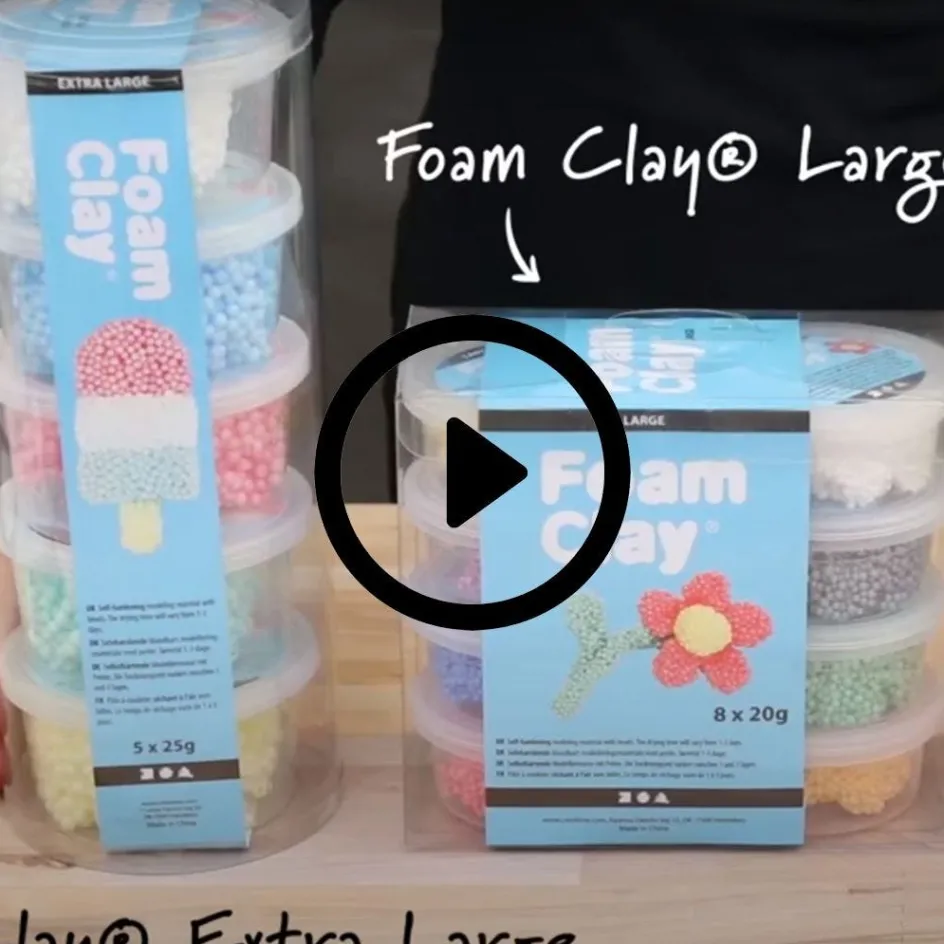 Foam Clay Large| Air Drying Clay And Modelling Compounds