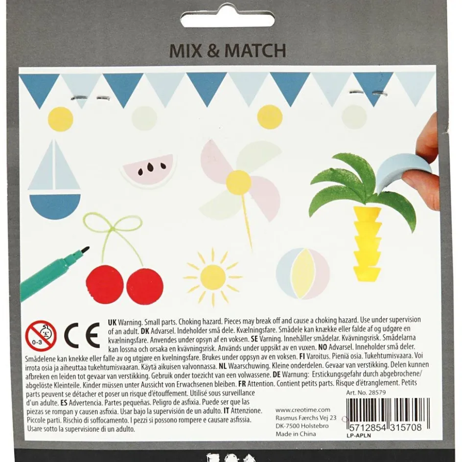 Creativ Company Foam Stamps| Stencils And Stamps