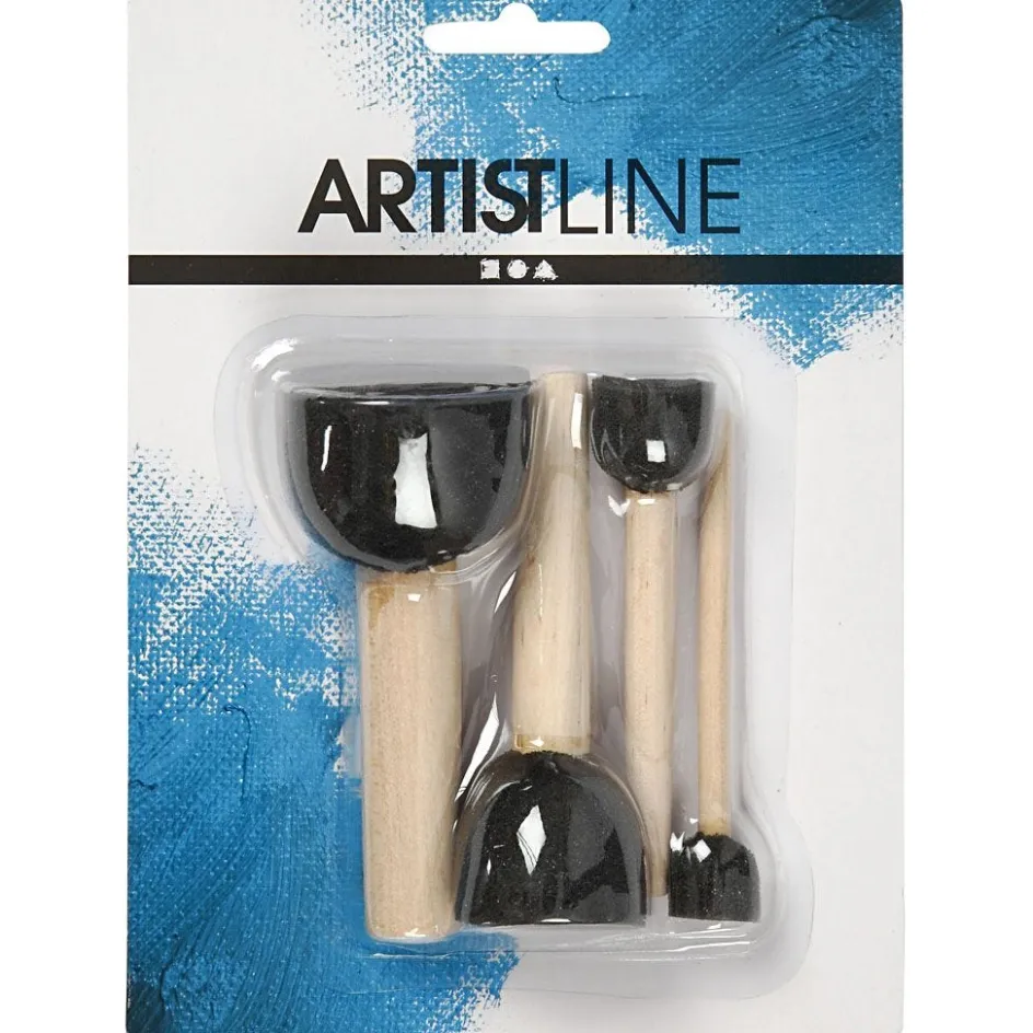 Creativ Company Foam Stencil Brushes| Brushes, Spatulas And Pallets