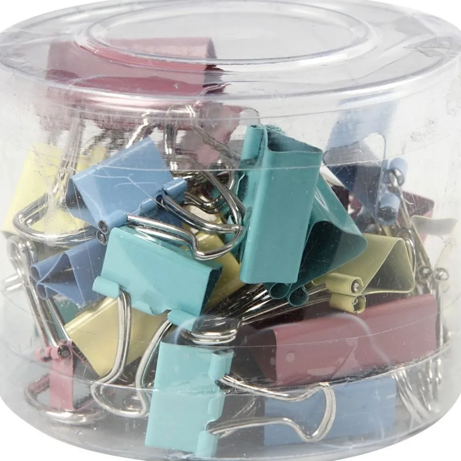Creativ Company Foldback Clips| Office Supplies|Key Rings And Badges