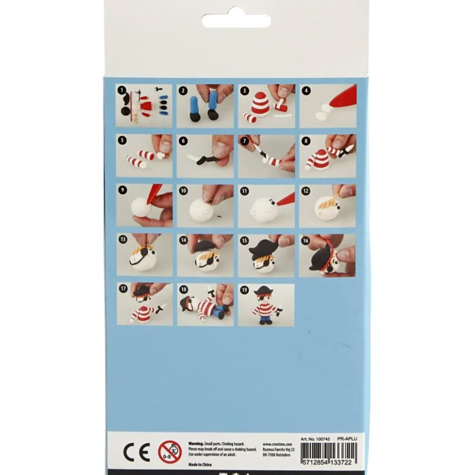 Silk Clay Funny Friends| Advent Gifts And Calendar Gifts|Air Drying Clay And Modelling Compounds