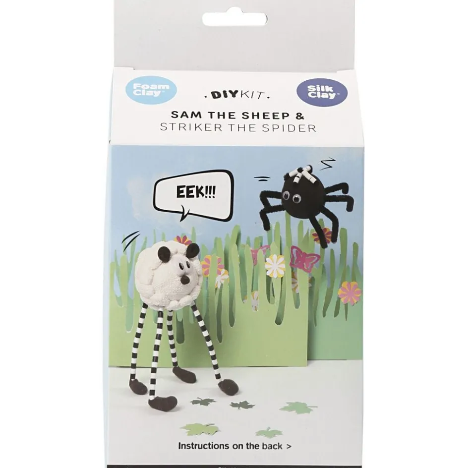 Foam Clay Funny Friends| Advent Gifts And Calendar Gifts|Air Drying Clay And Modelling Compounds