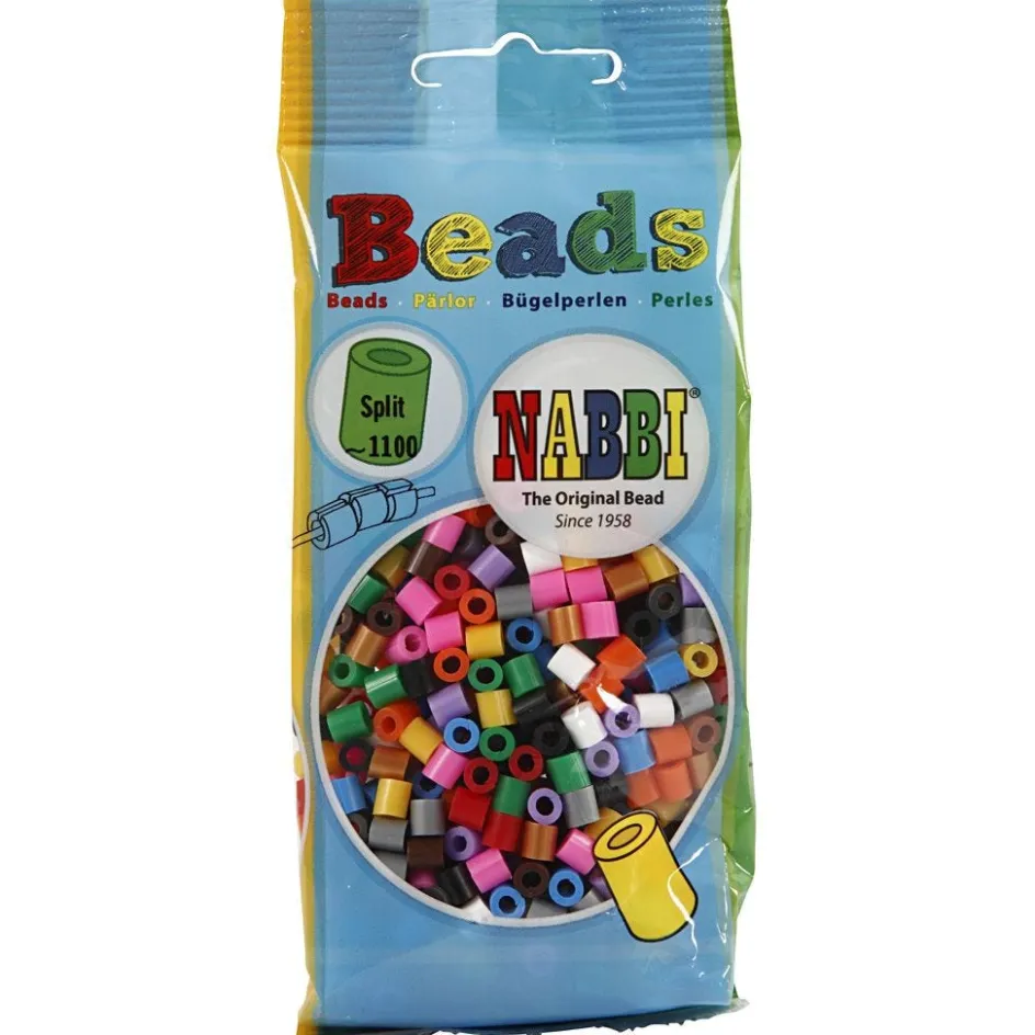 Nabbi Fuse Beads with a Split| Advent Gifts And Calendar Gifts|Tube Beads
