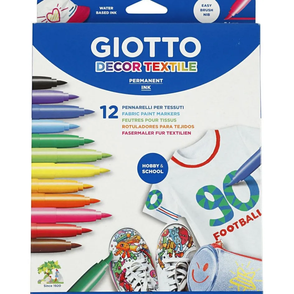 GIOTTO Fabric Marker| Paints And Painting Accessories|Textile Decoration
