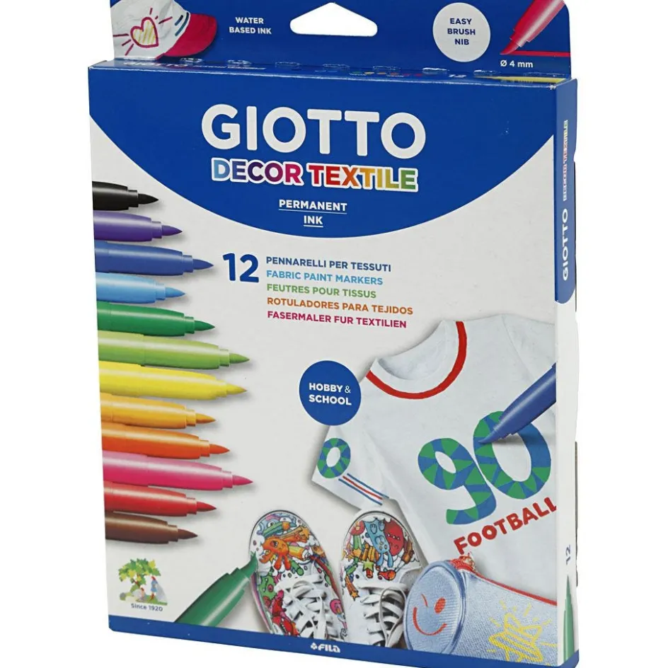 GIOTTO Fabric Marker| Paints And Painting Accessories|Textile Decoration