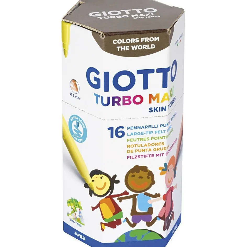 Creativ Company GIOTTO Turbo Maxi Markers| Felt Tips