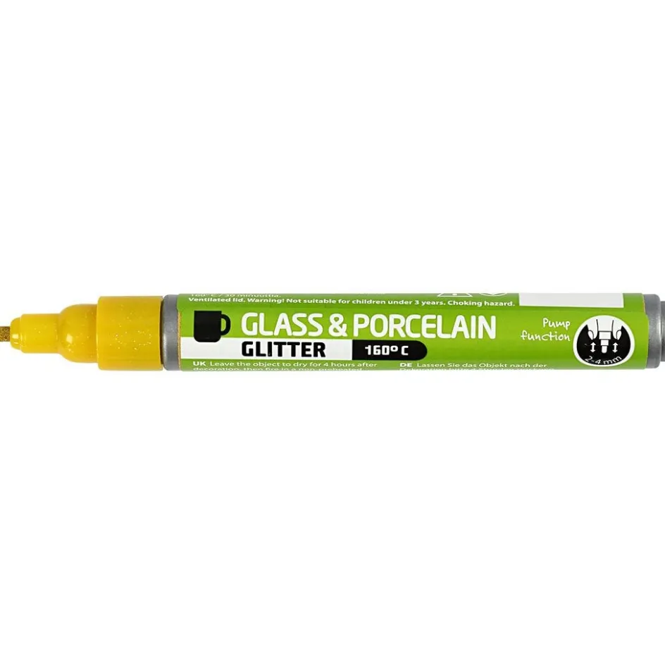 Kreul Glass & Porcelain Marker| Porcelain And Glass Decoration (Washable)