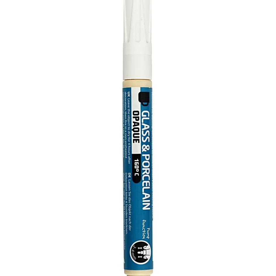 Creativ Company Glass and porcelain marker| Porcelain And Glass Decoration (Washable)