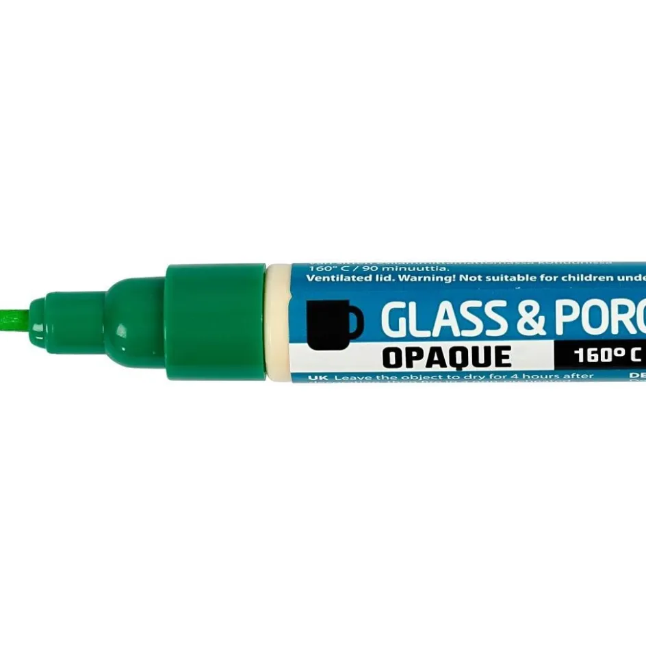 Creativ Company Glass and porcelain marker| Paints And Painting Accessories|Porcelain And Glass Decoration (Washable)