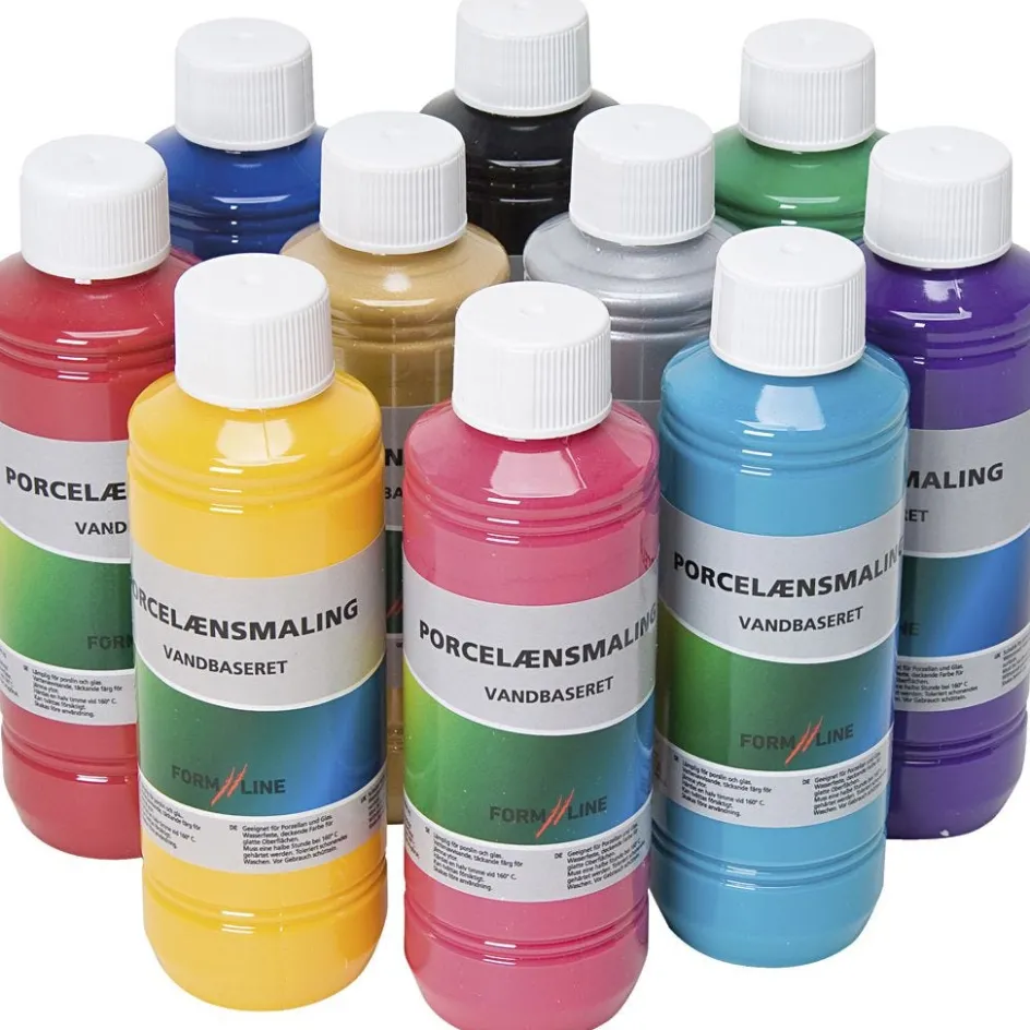 Creativ Company Glass and porcelain paint| Paints And Painting Accessories|Porcelain And Glass Decoration (Washable)