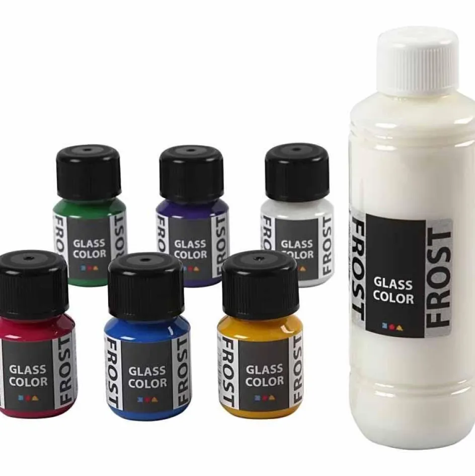 Creativ Company Glass Color Frost| Paints And Painting Accessories|Porcelain And Glass Decoration (Washable)