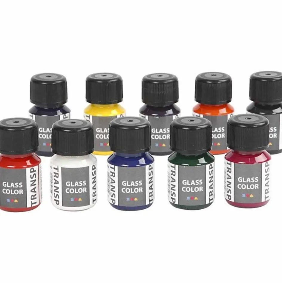 Creativ Company Glass Color Transparent| Paints And Painting Accessories|Porcelain And Glass Decoration (Washable)