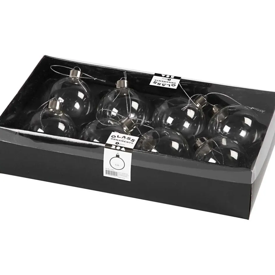 Creativ Company Glass Ornaments| Figures, Eggs And Animals For Decorating