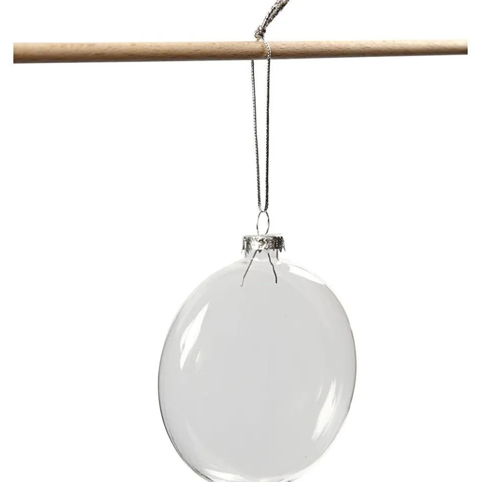 Creativ Company Glass Ornaments| Figures, Eggs And Animals For Decorating