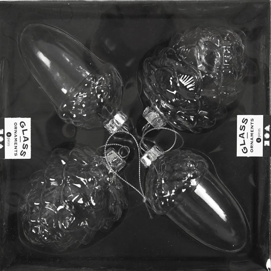 Creativ Company Glass Ornaments| Figures, Eggs And Animals For Decorating