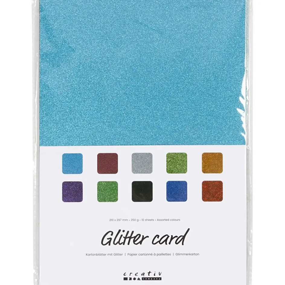 Creativ Company Glitter card| Paper And Card