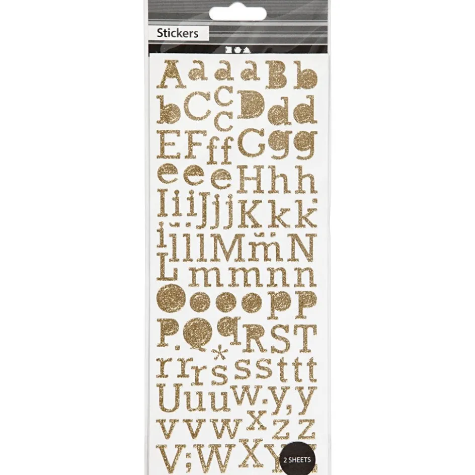 Creativ Company Glitter Stickers| Stickers And Vintage Die-Cuts