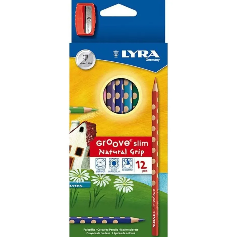 Lyra Groove Slim Colouring Pencils| Pencils And Chalks