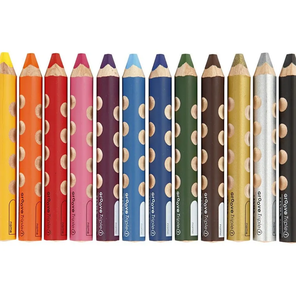 Lyra Groove Triple1 Colouring Pencils| Pencils And Chalks