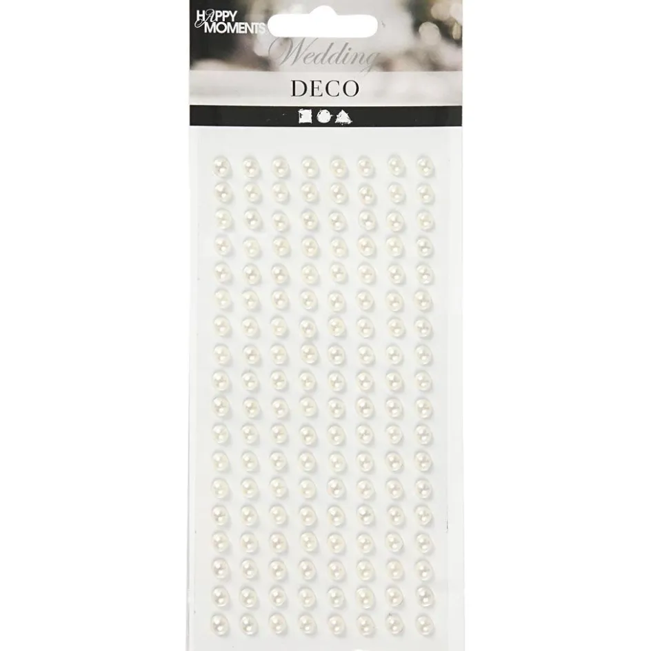 Creativ Company Half-Beads| Glitter, Foil And Seals